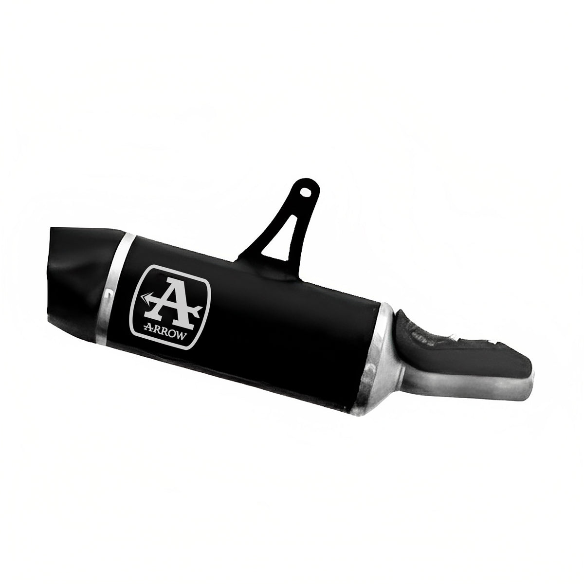 Arrow 72641AKN Indy Race Aluminium Dark Slip On With Carbon End Cap