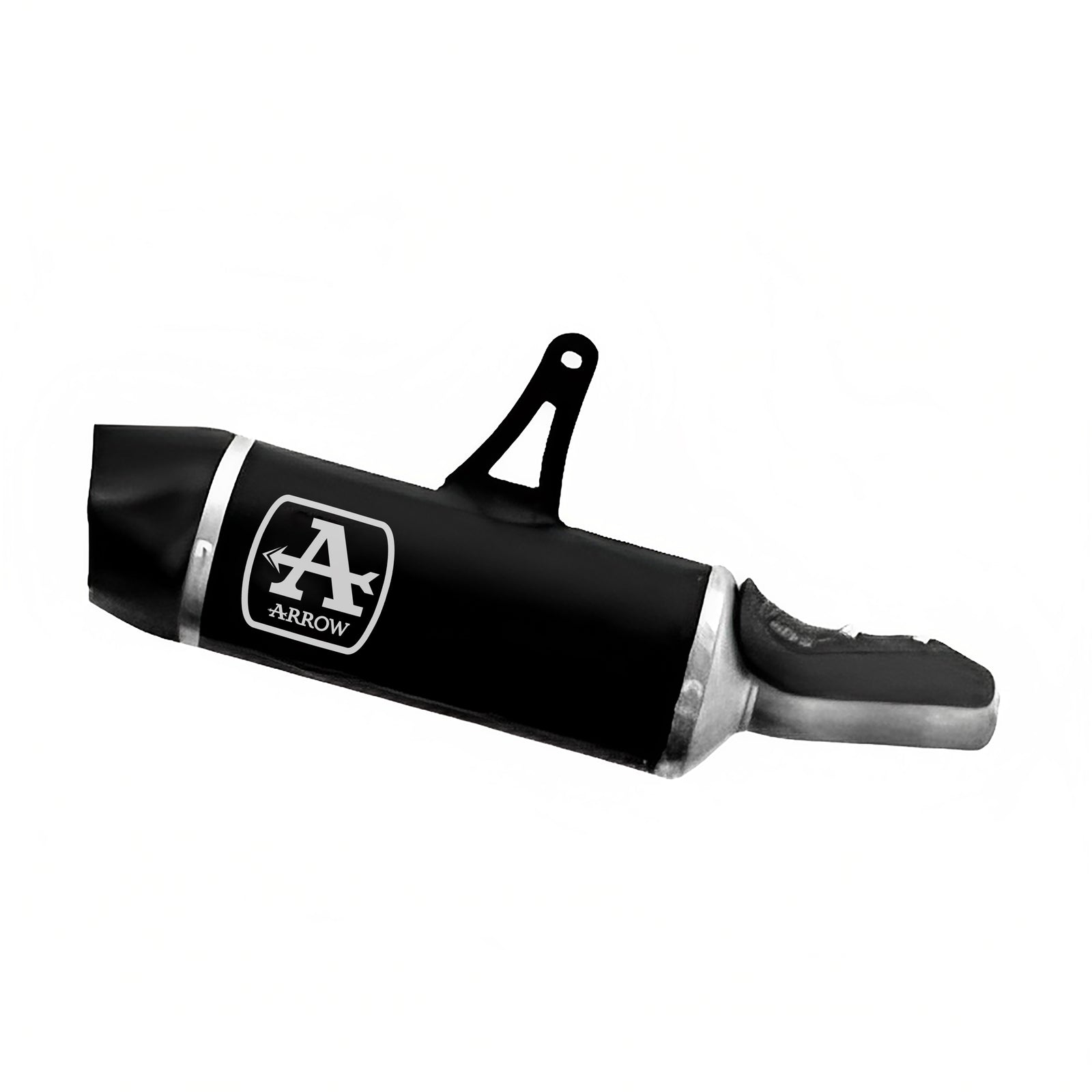 Arrow 72641AKN Indy Race Aluminium Dark Slip On With Carbon End Cap