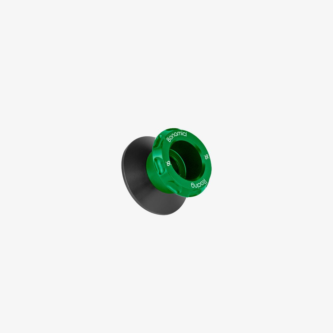 Bonamici Racing EVO Swingarm Spools - Standard - Ø6mm - Green