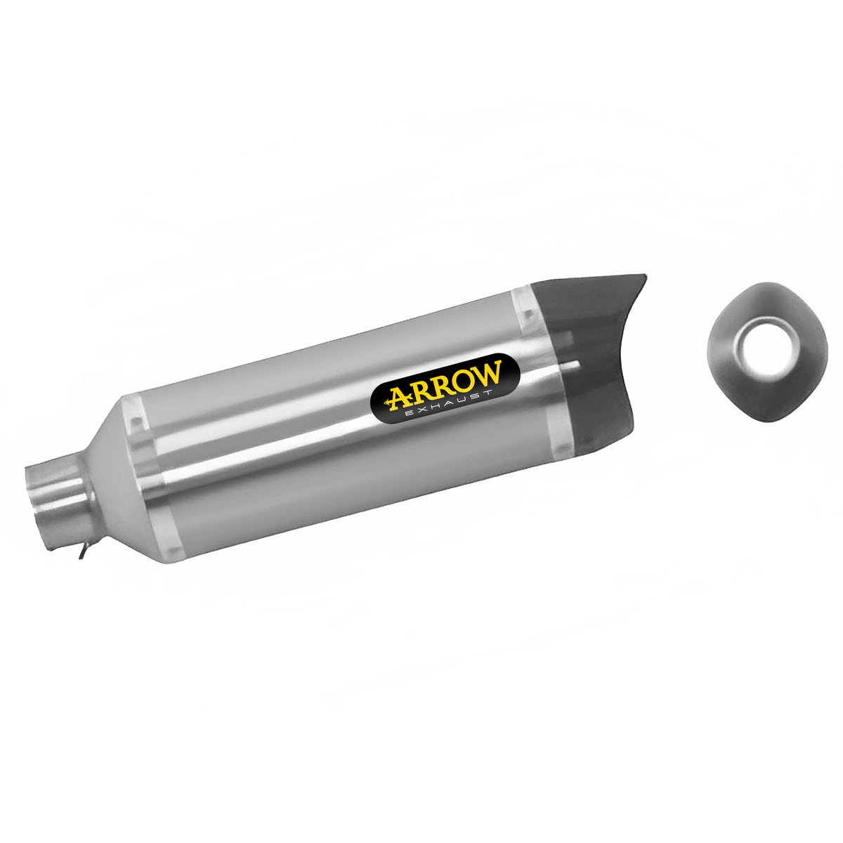 Arrow 71753PK Street Thunder Titanium Slip On With Carbon End Cap