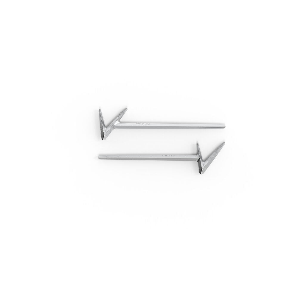 Rizoma Side Icon Tag - silver