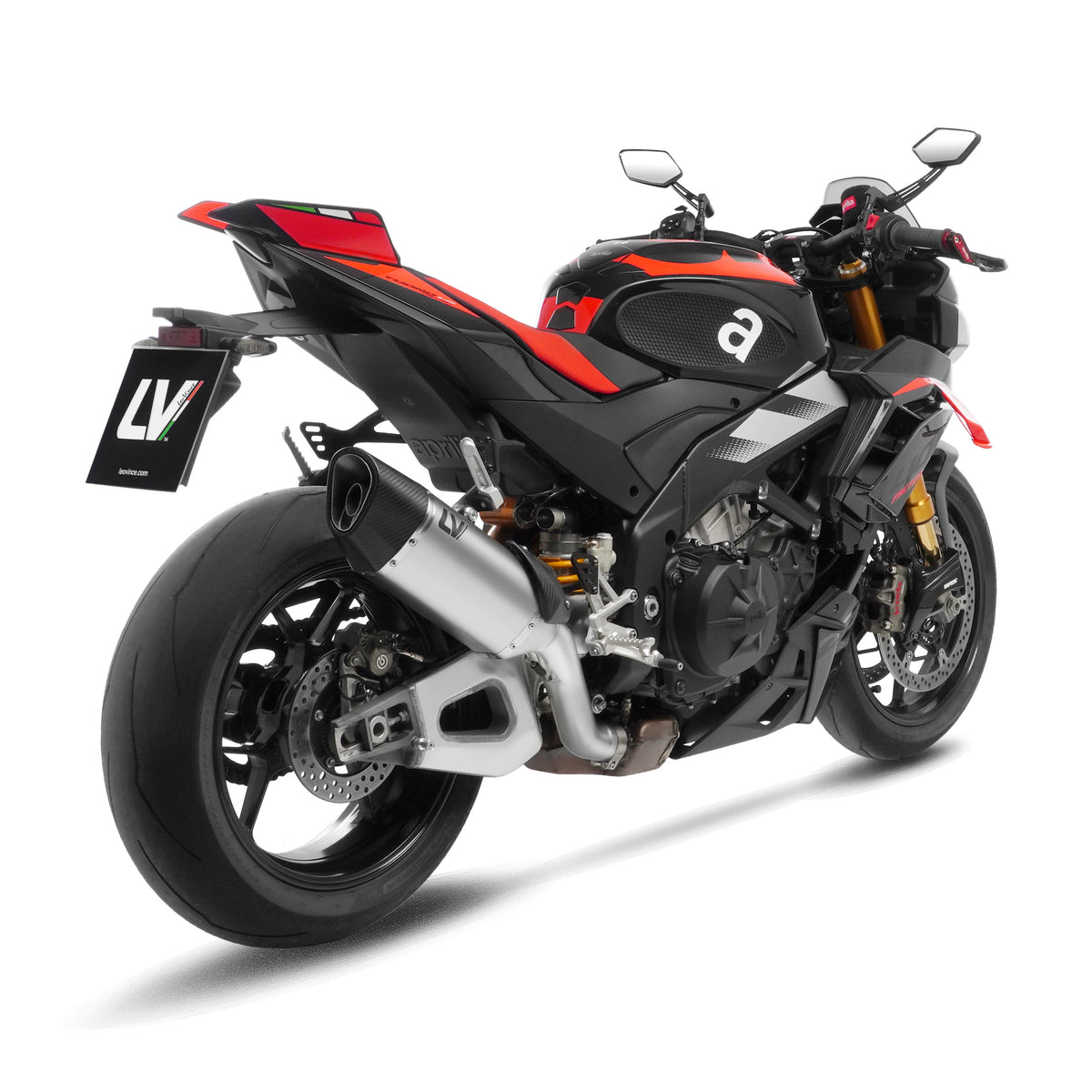 LeoVince Lv-14 R (15642U) - for APRILIA | TUONO V4 1100/FACTORY | 2021 - 2024; APRILIA | TUONO V4 1100/FACTORY | 2025 - 2026; APRILIA | TUONO V4 1100/FACTORY/RR | 2019 - 2020 - image 3 of 4