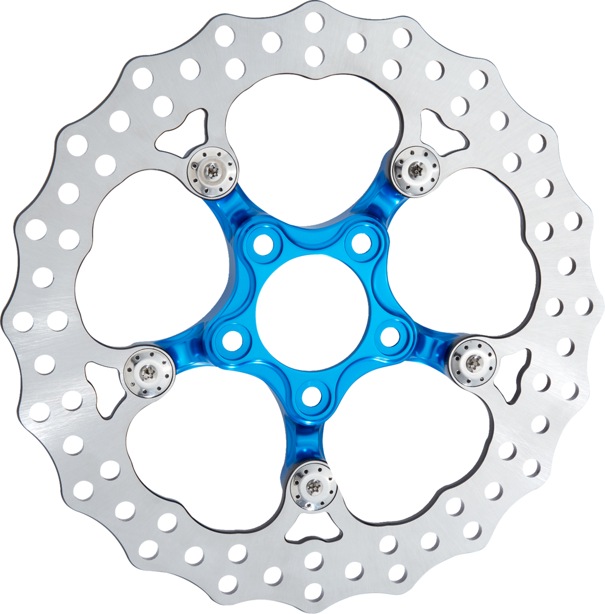 Arlen NESS Spider Rotor - 12-19/32" - Blue - Front