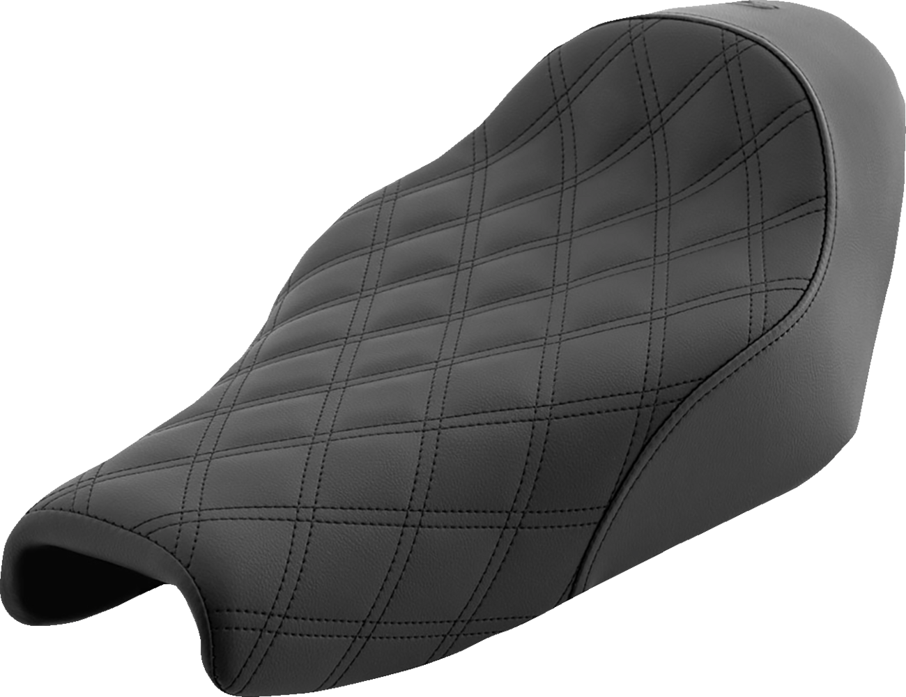 Saddlemen Renegade™ Solo Seat - Lattice Stitched - Black - XL '04-'20