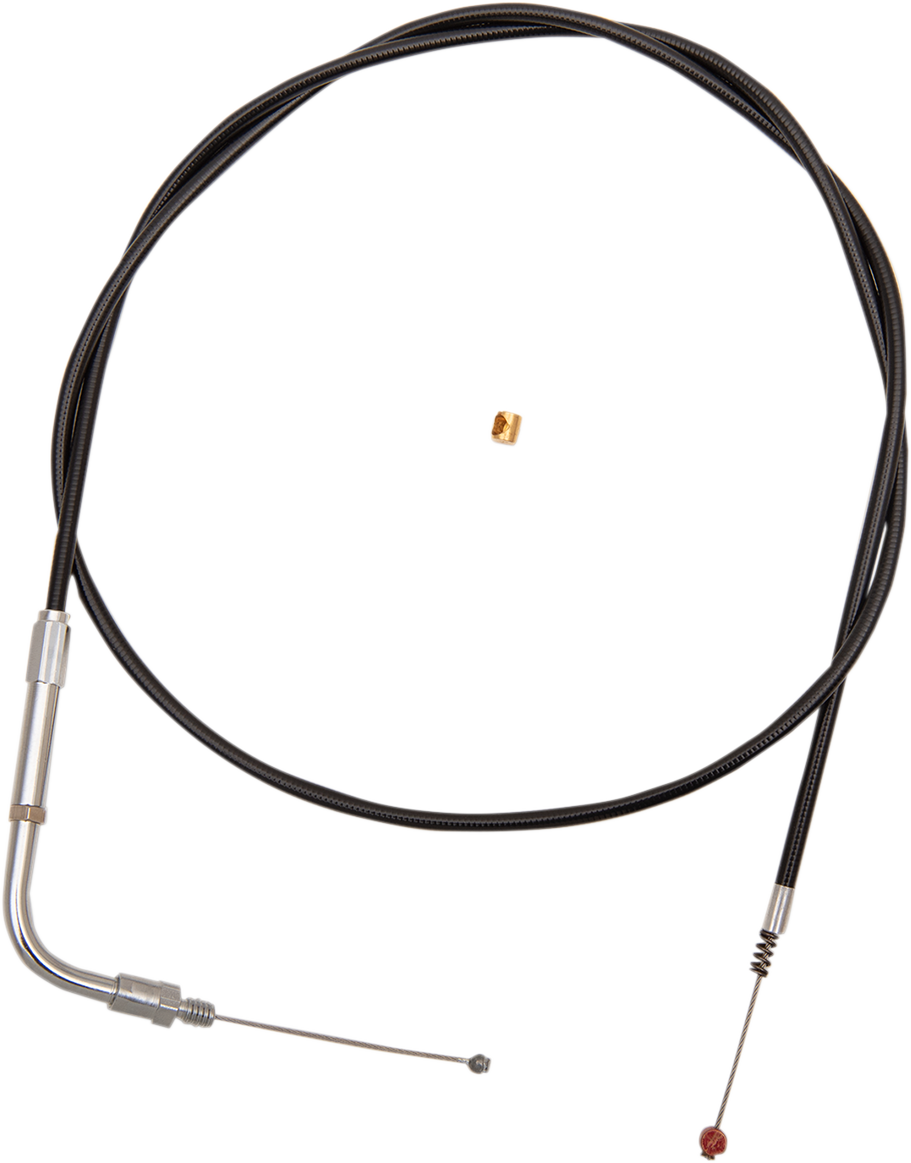Barnett Black Vinyl Idle Cable - +6" Size - 41" Length