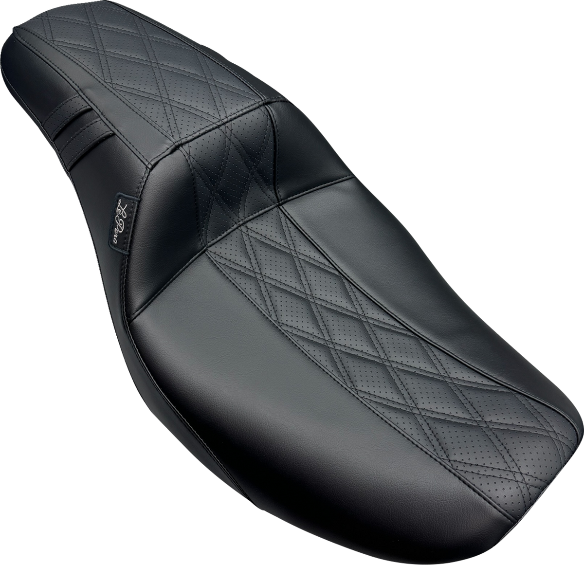 Le Pera Outcast Daddy Long Legs Seat - W/O Backrest - GT2 Inlay - FLH/FLT '23-'25