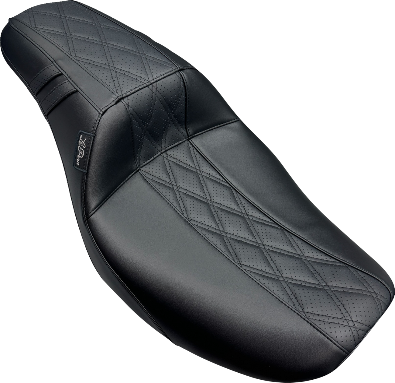 Le Pera Outcast Daddy Long Legs Seat - W/O Backrest - GT2 Inlay - FLH/FLT '23-'25