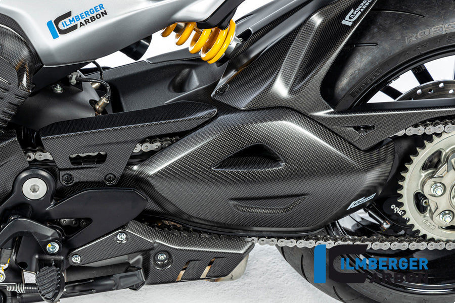 Ilmberger Carbon Swing Arm Cover Ducati Diavel V4 From 2023 - Matte