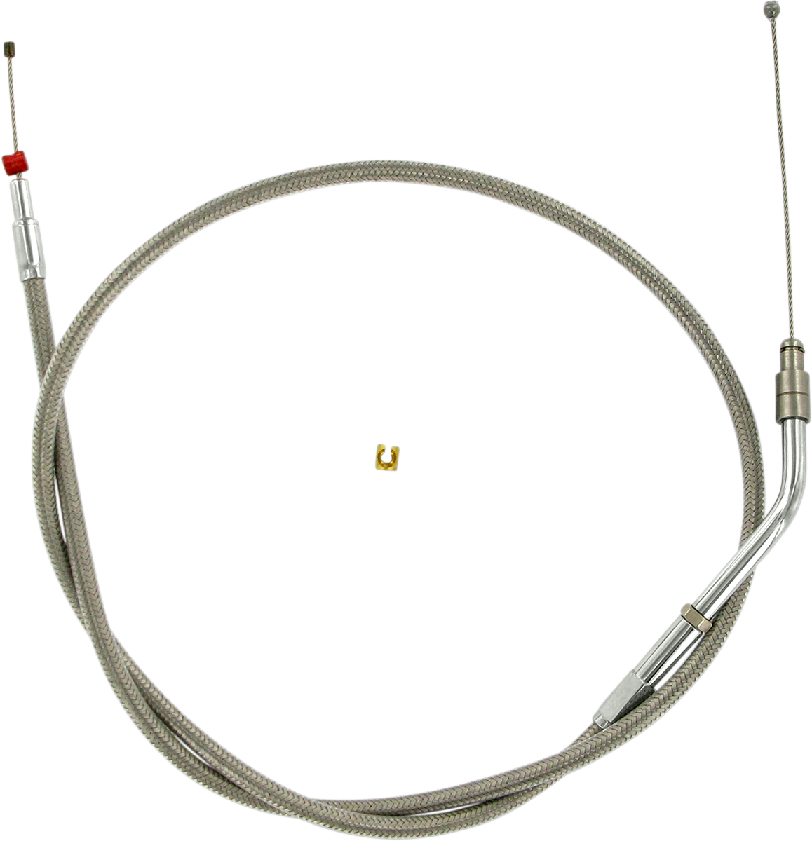 Barnett Stainless Steel Throttle Cable - V-Rod
