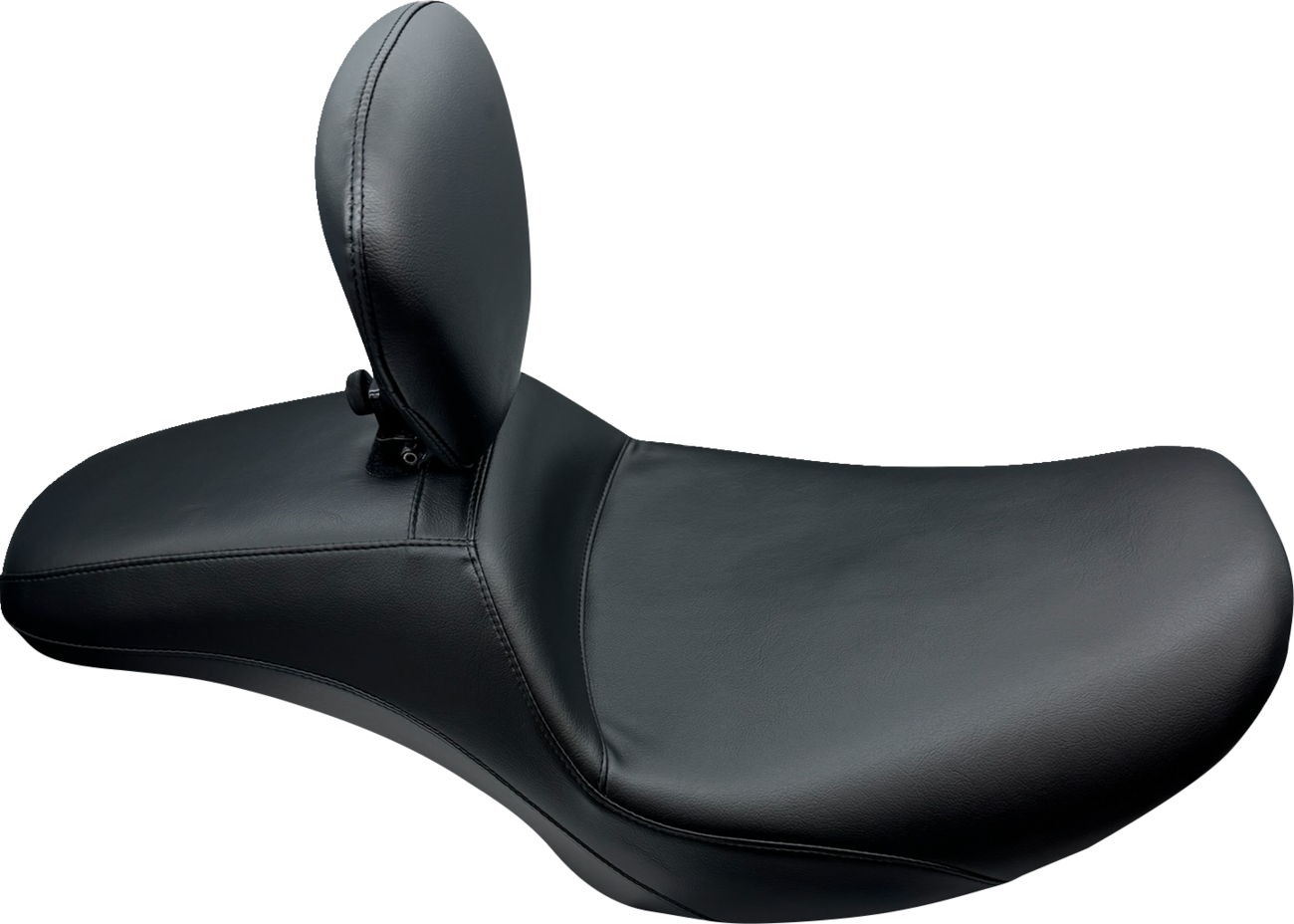 Le Pera Outcast Daddy Long Legs Seat - W/ Backrest - Smooth - FLH/FLT '23-'25