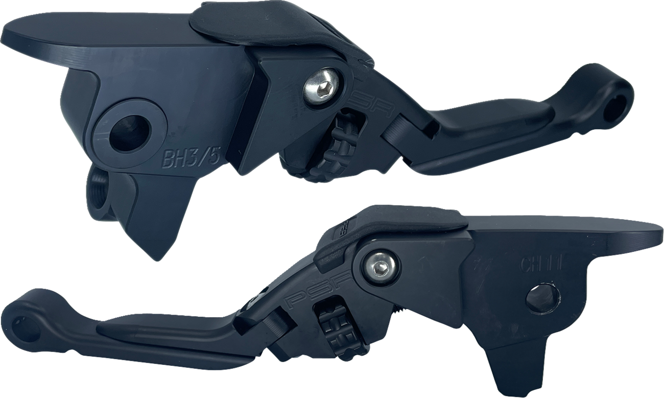 PSR Anthem Pro Adjustable Lever Set For Harley Models - Black