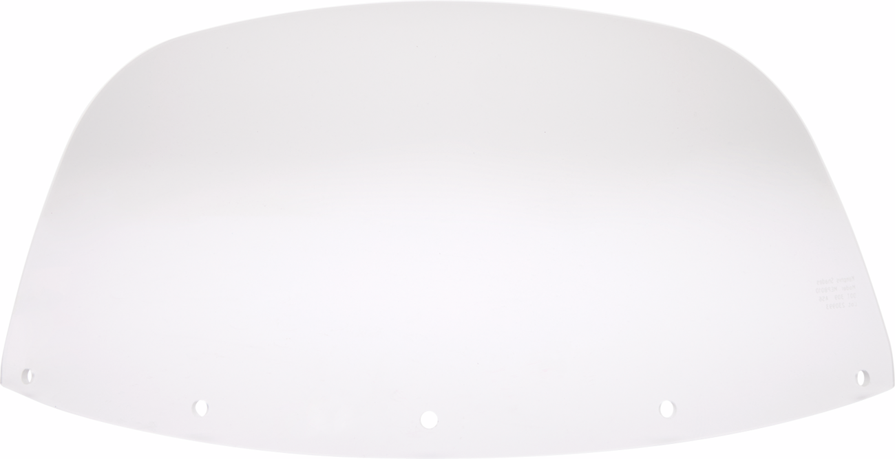 Memphis Shades Windshield - 9" - Clear - '86-'95 FLHT