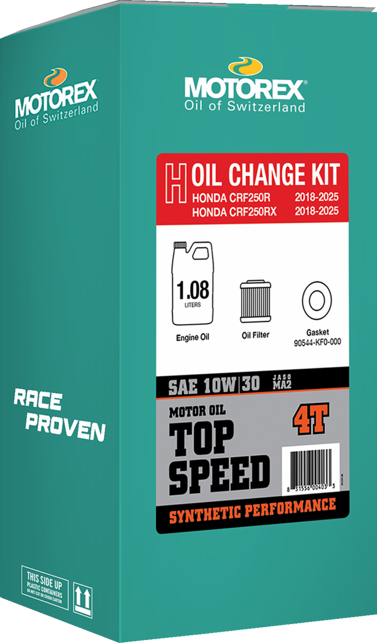 Motorex Oil Change Kit - Honda CRF 250 - 10w-30