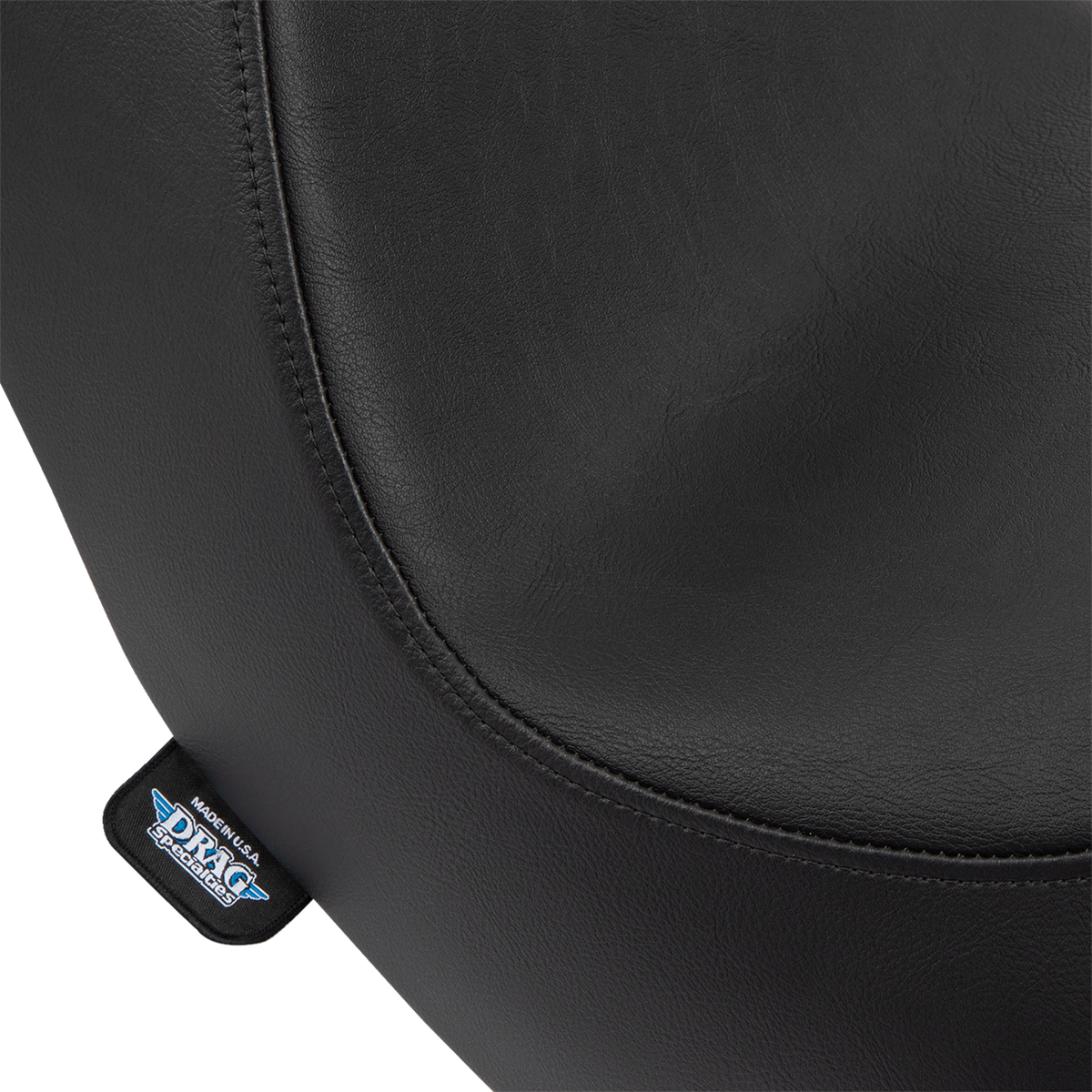 Drag Specialties Seats Predator III 2-Up Seat - Vinyl - Smooth - Black - FL/FX '18-'24