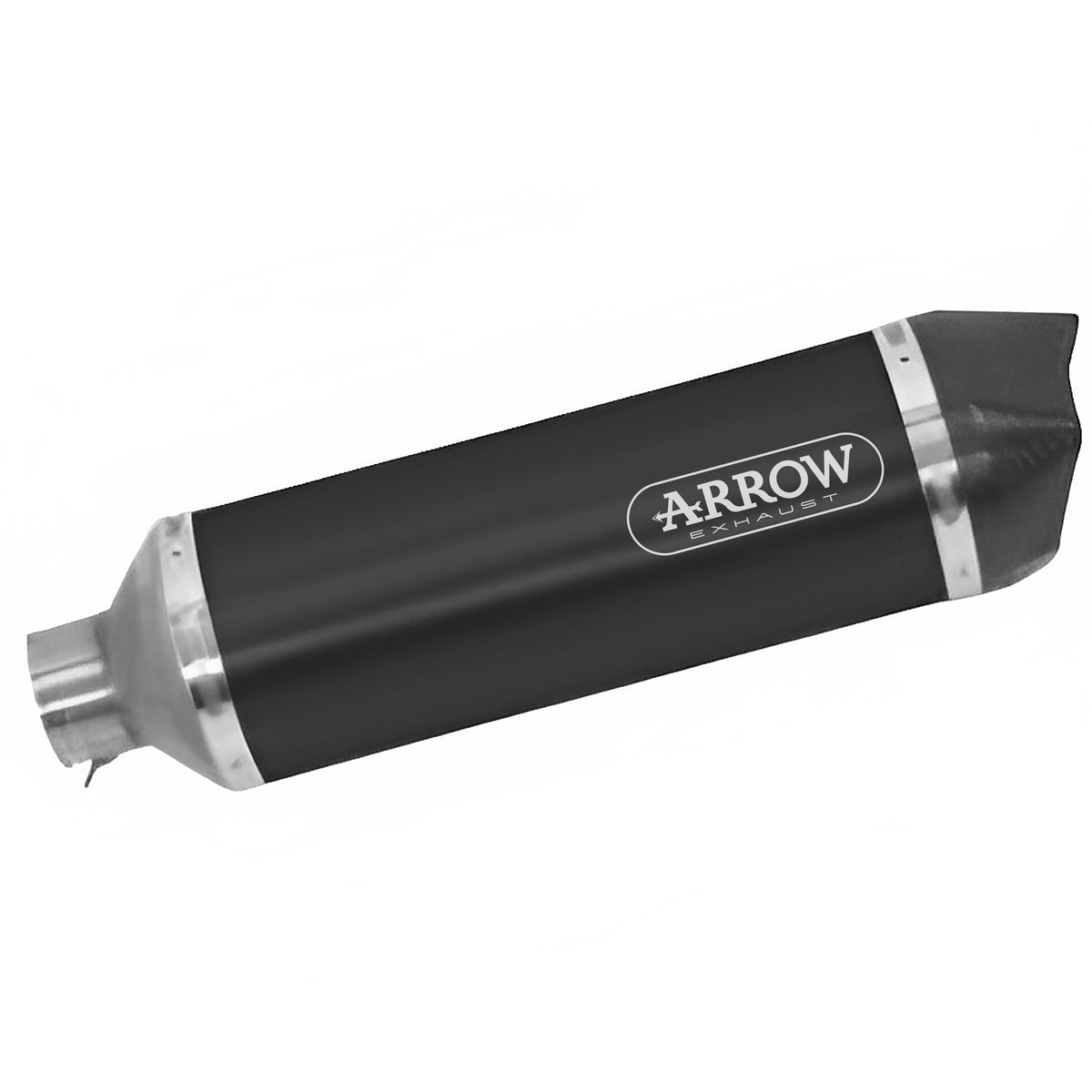 Arrow 71878AKN Race-Tech Aluminium Dark Slip On With Carbon End Cap