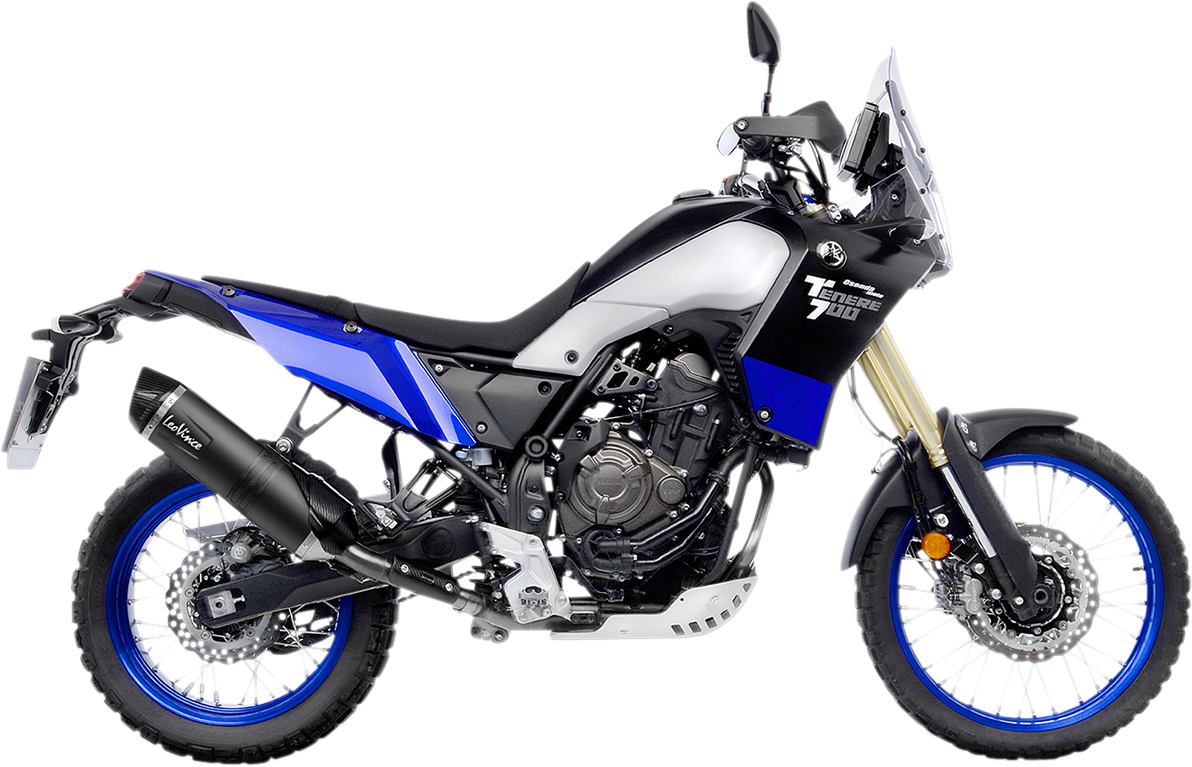 LeoVince LV One Evo Slip-On Muffler - Black - Tenere 700