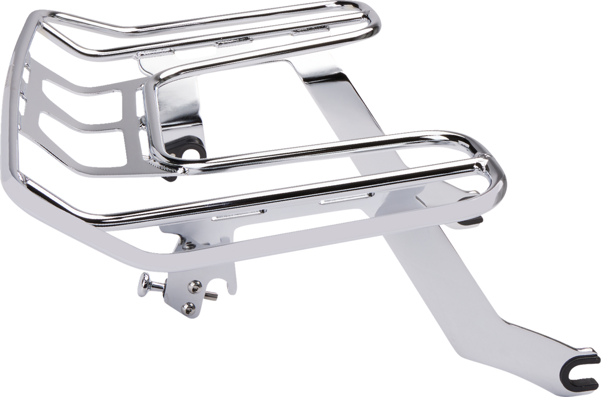 Cobra Detachable Wrap Around Rack - Chrome - Bobber