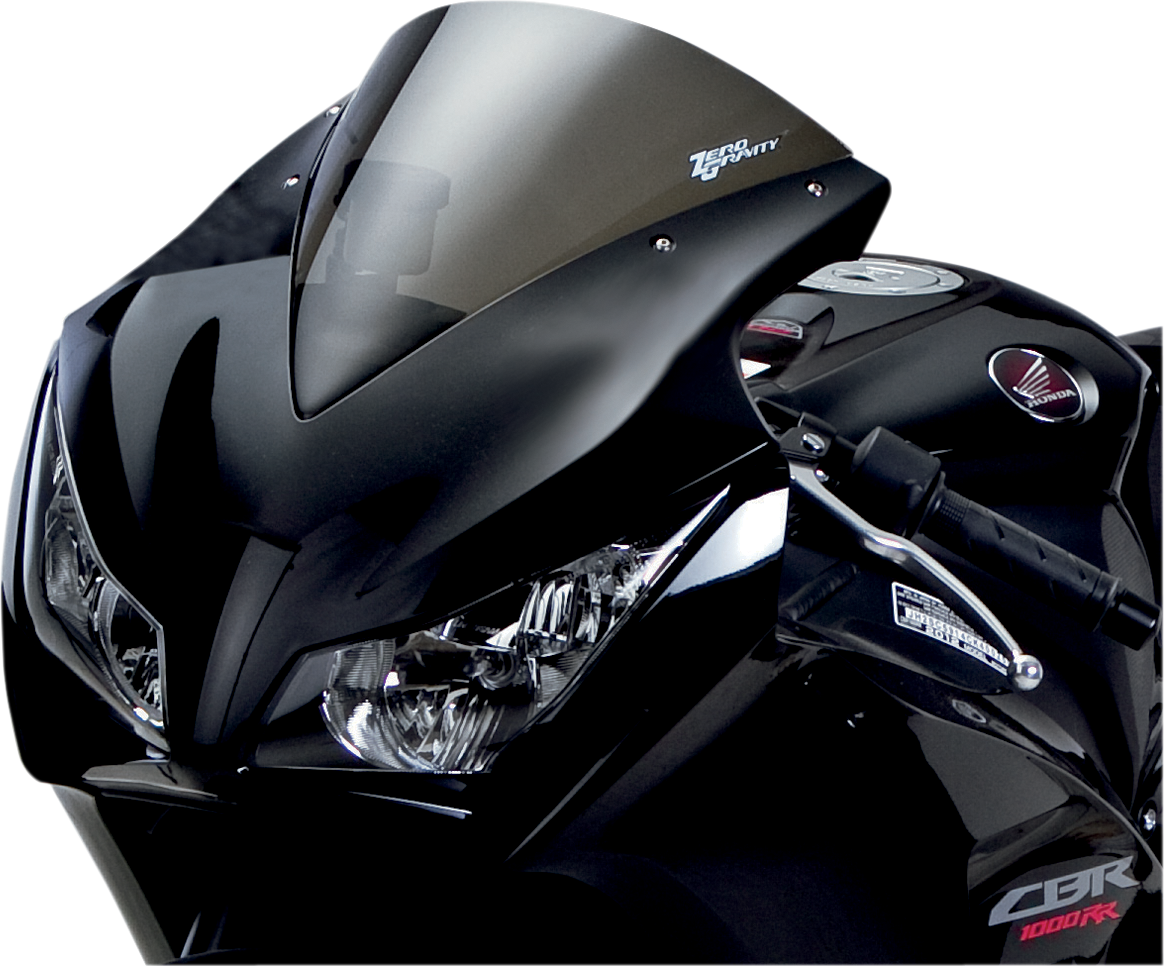 Zero Gravity SR Windscreen - Smoke - '12-'13 CBR1000RR