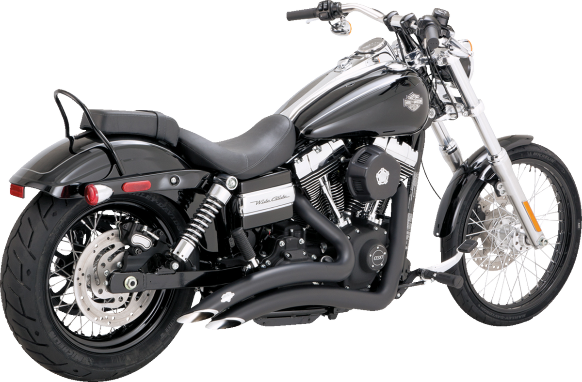 Vance & Hines 2-Into-2 Big Radius Exhaust System - Matte Black