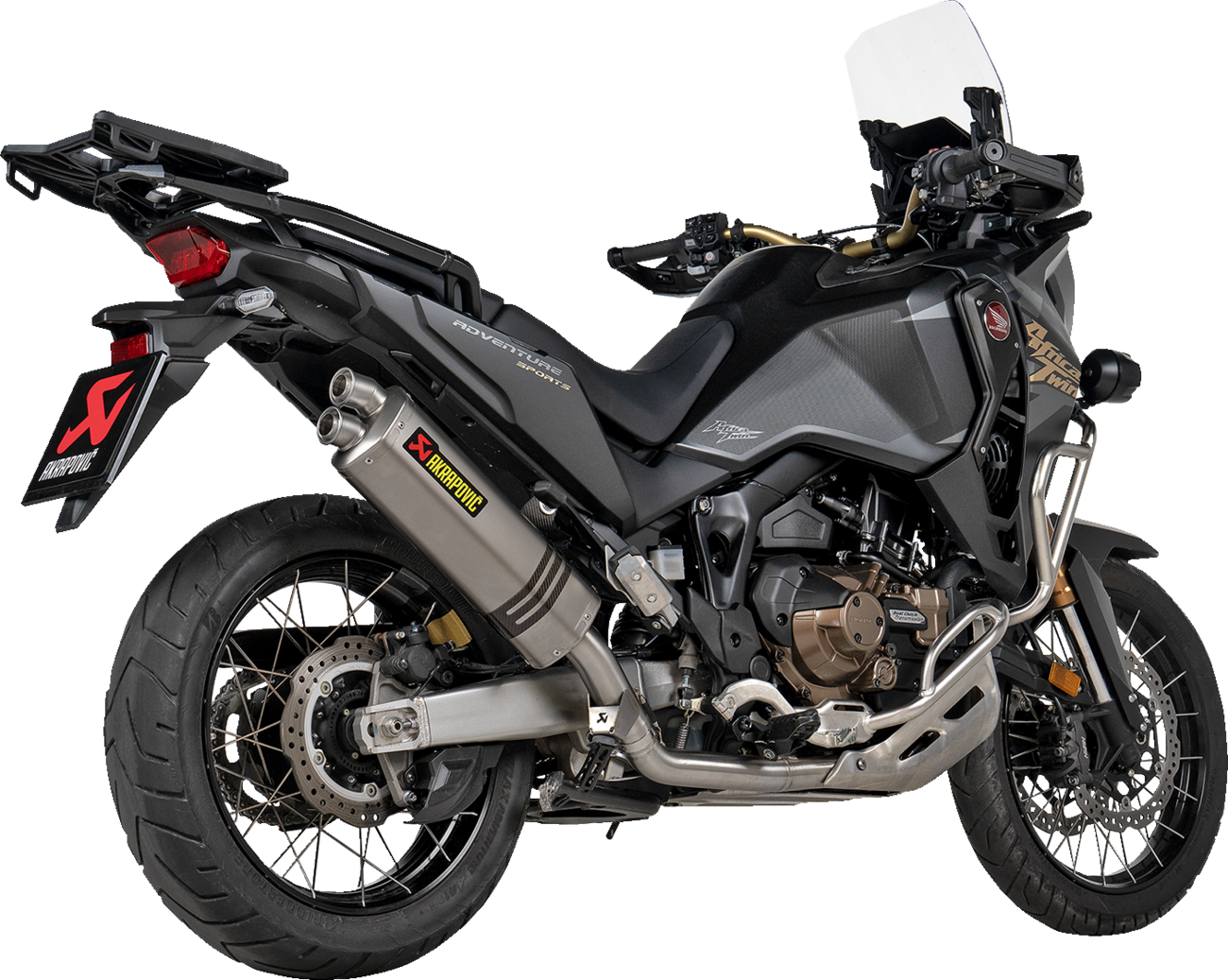 Akrapovic Racing Line Exhaust System - Titanium - CRF1100L Adventure Sport