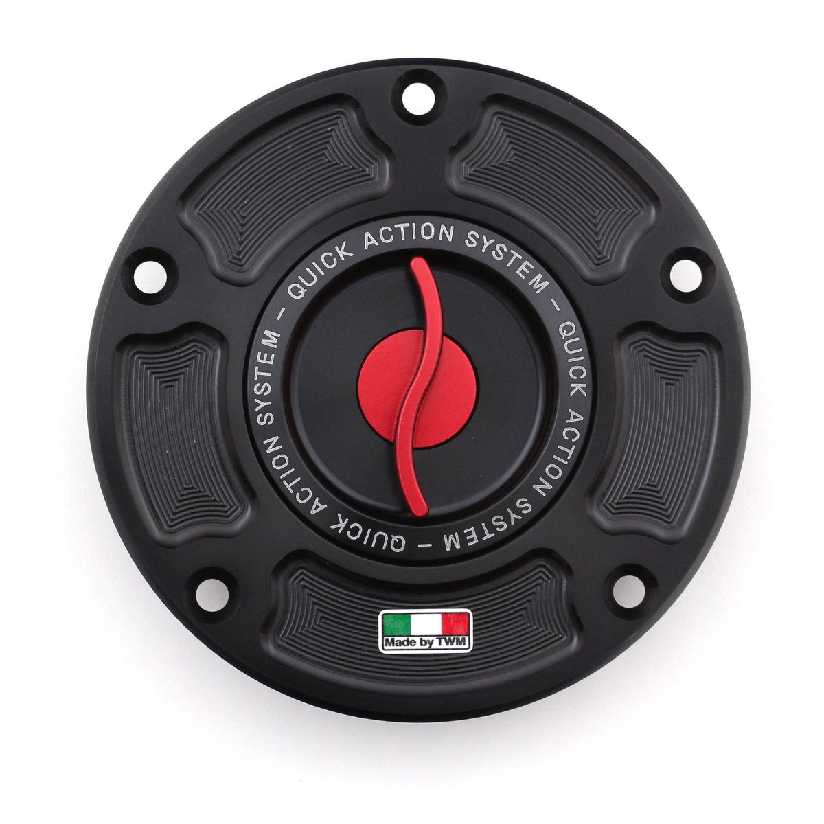 TWM Quick Action CNC Aluminum Gas Cap for Aprilia - TAPR.01