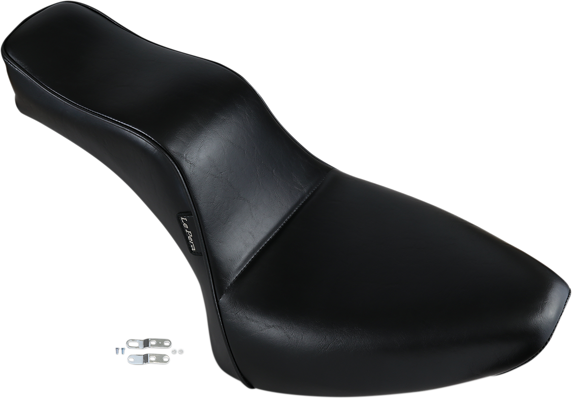 Le Pera Cherokee Seat - Smooth - Black - Softail '84-'99