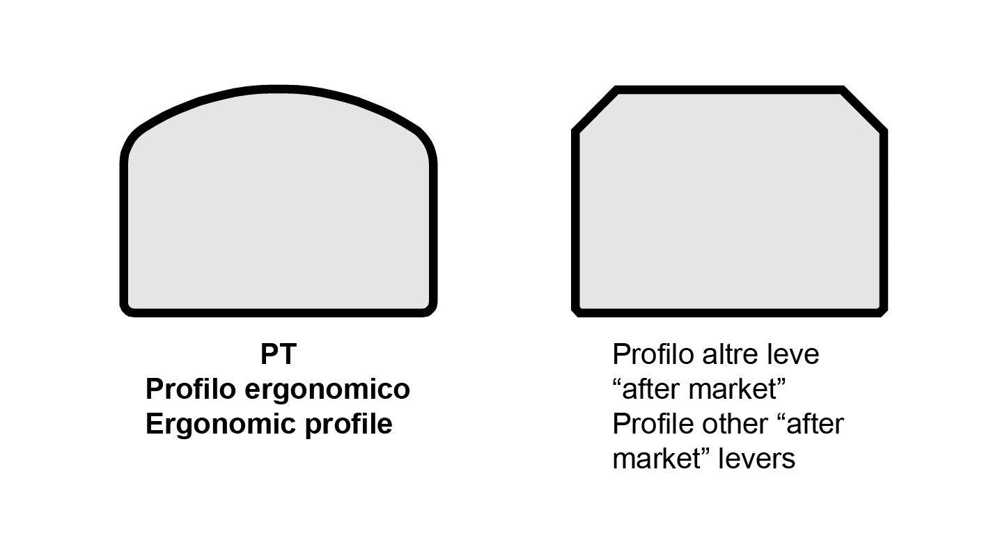 LE11 - BRAKE / CLUTCH ADJUSTABLE LEVERS  ECO GP 1