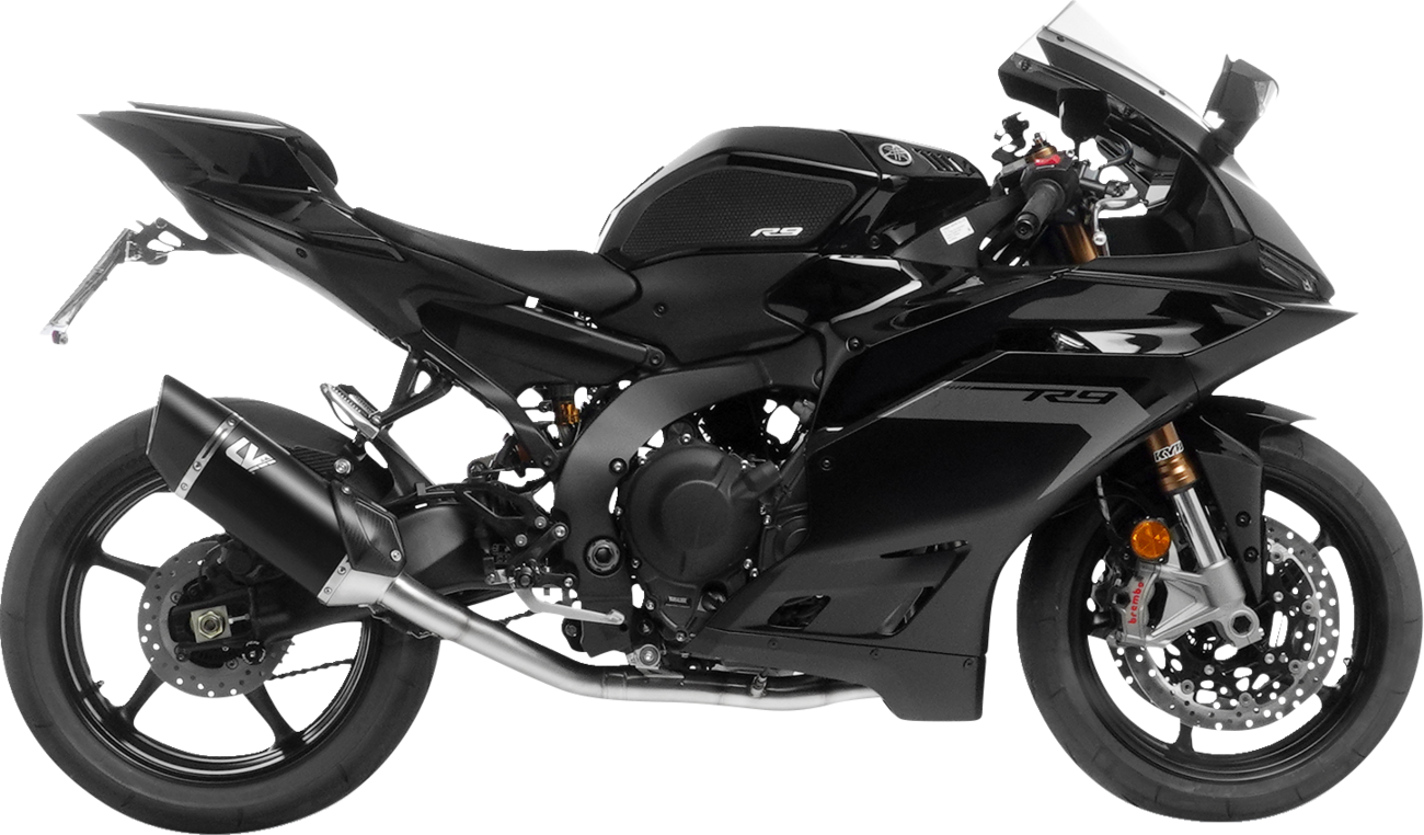 LeoVince LV-14 R Exhaust System - Black Stainless Steel - YZR-R9