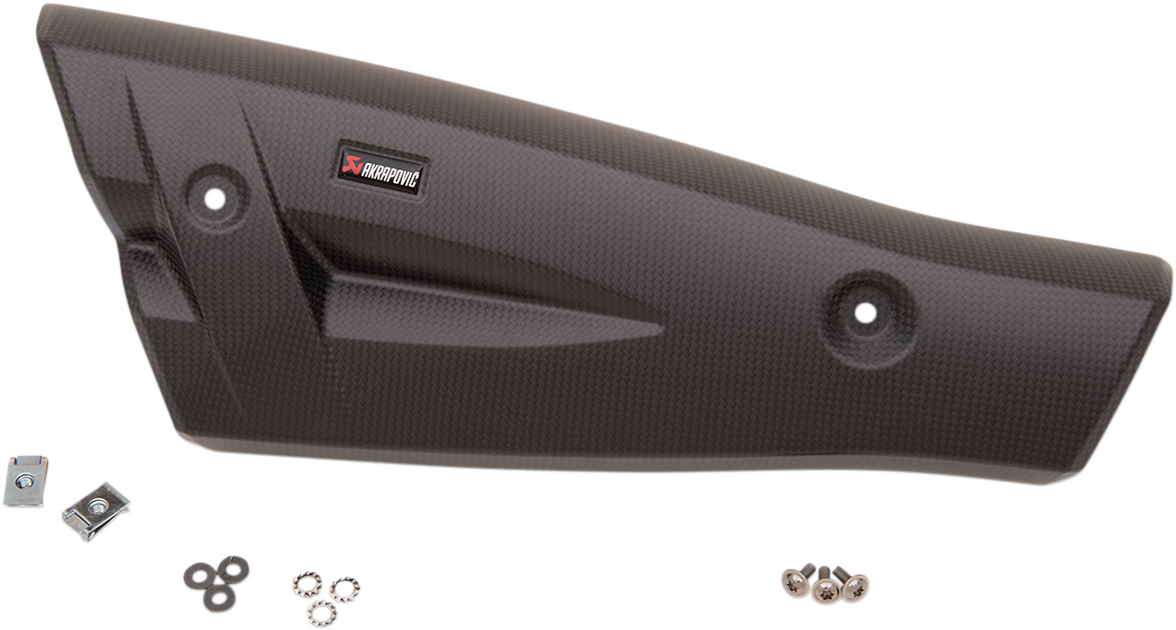 Akrapovic Heat Shield - Carbon Fiber