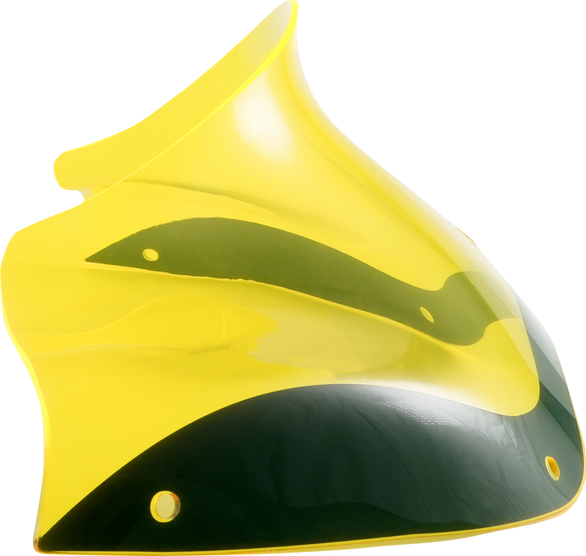 Klock Werks Ice Flare® Windshield - 8" - Yellow Ice - '98-'13 FLTR