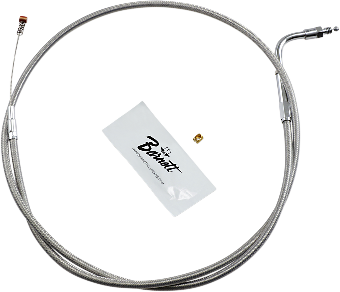 Barnett Stainless Steel Idle Cable - '81-'89 Touring