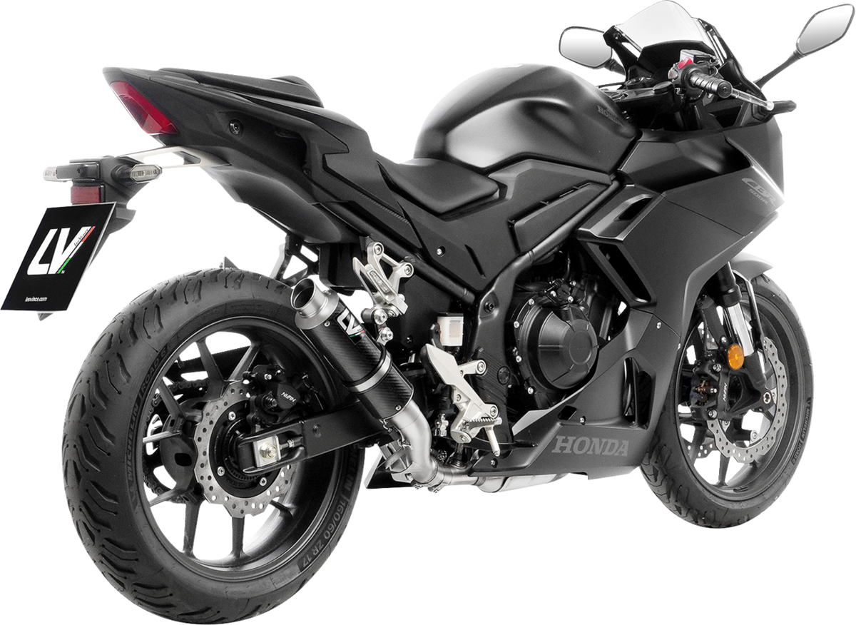 LeoVince GP Corsa Slip-On Muffler - CB/R/Hornet/NX500