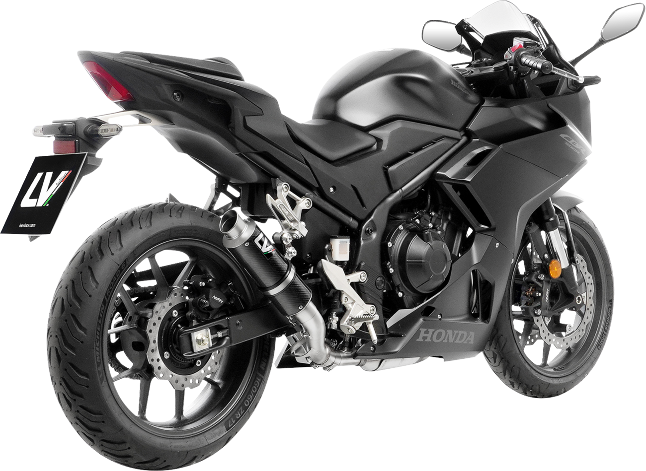 LeoVince GP Corsa Slip-On Muffler - CB/R/Hornet/NX500
