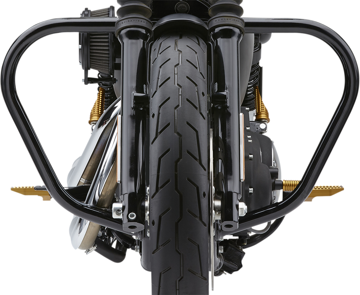 Cobra V-Bend Freeway Bar (Highway Bar) - Black - XL