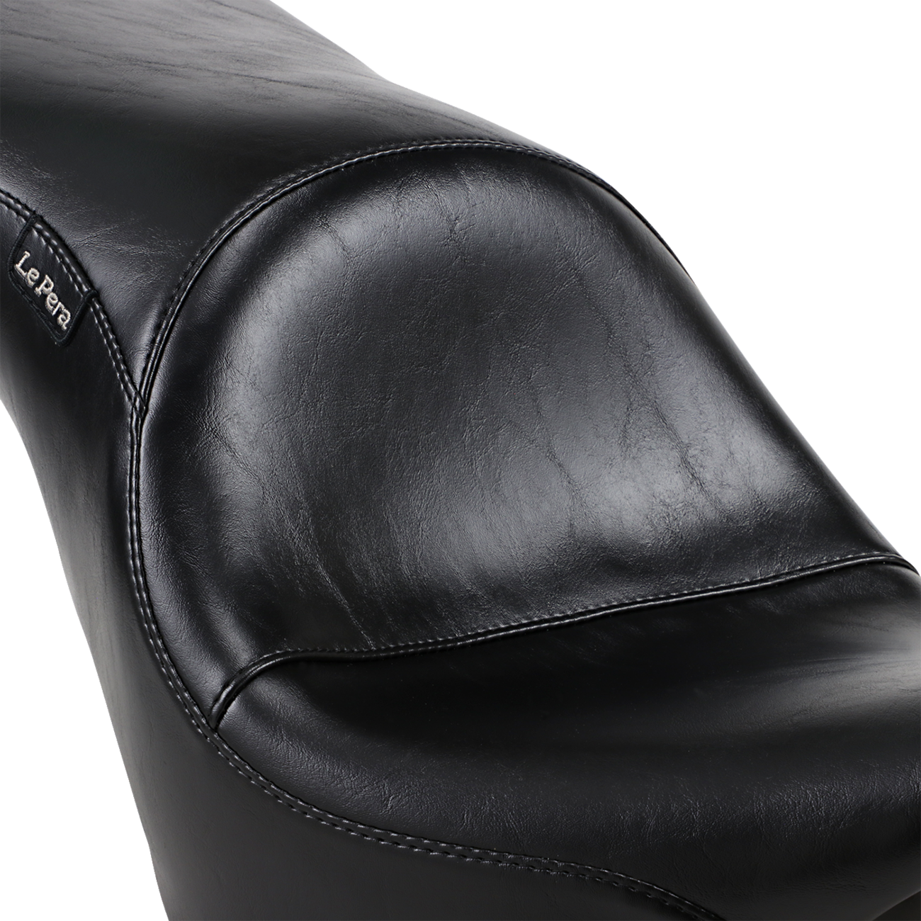 Le Pera Maverick Seat - Without Backrest - Smooth - Black - FL/FX '18-'23
