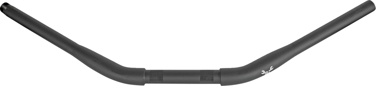 Burly Brand Drag Bar - 0" - TBW - Matte Black