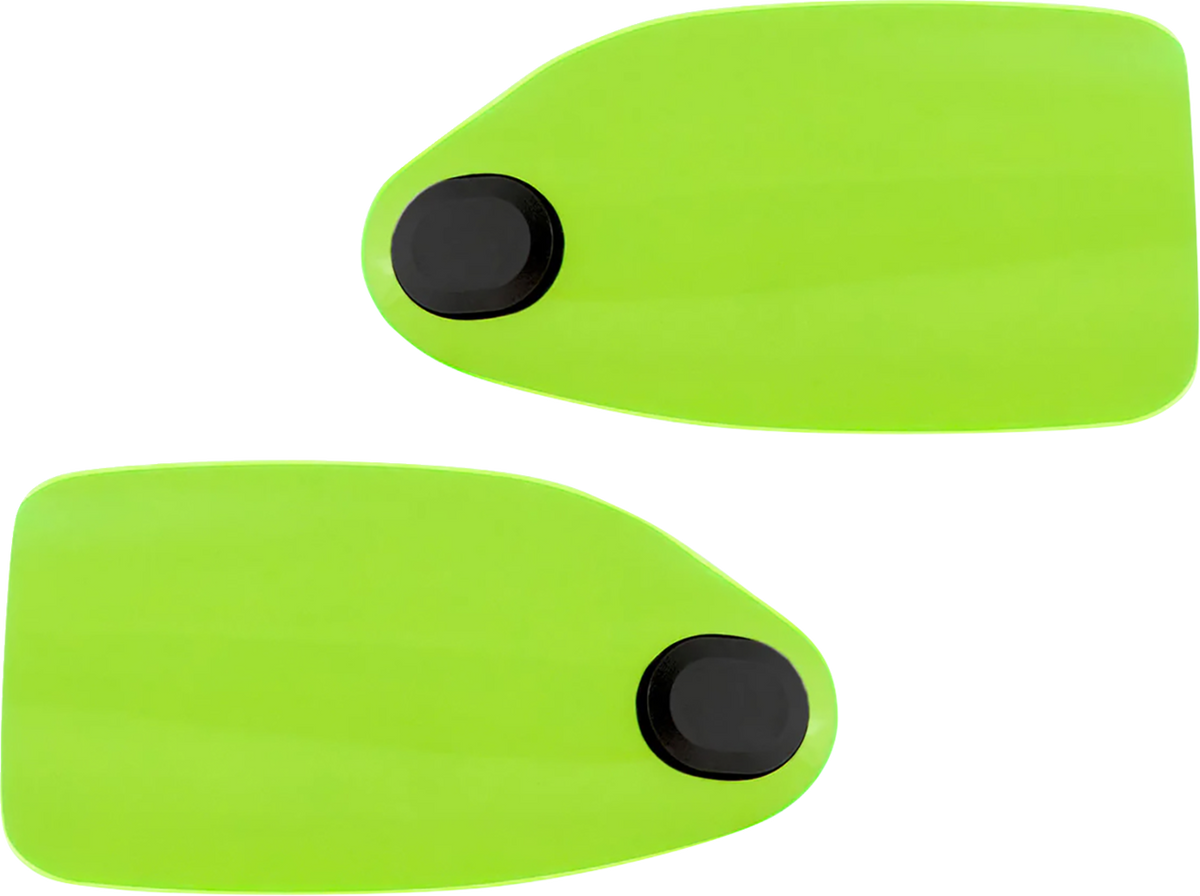Klock Werks Flare® Handguards - Harley-Davidson Cable Clutch - Green Ice