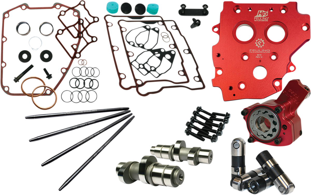 Feuling Parts Camchest Kit - Race Series® - Reaper 630 - Gear Drive - W/One Piece Pushrods - Twin Cam '07-'17