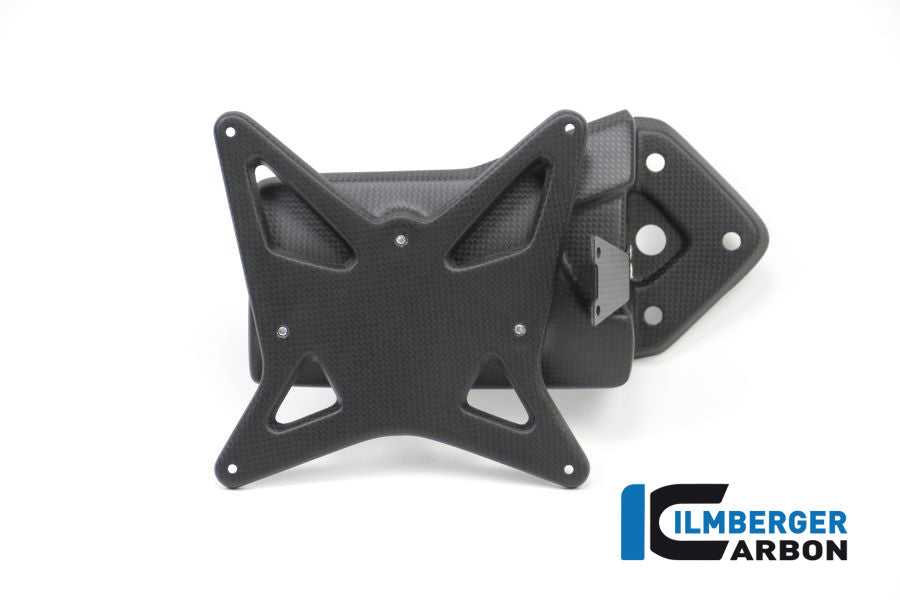 Ilmberger Carbon License Plate Holder Withbelt Guard Ducati XDiavel 2016 / Diavel 1260 - Matte