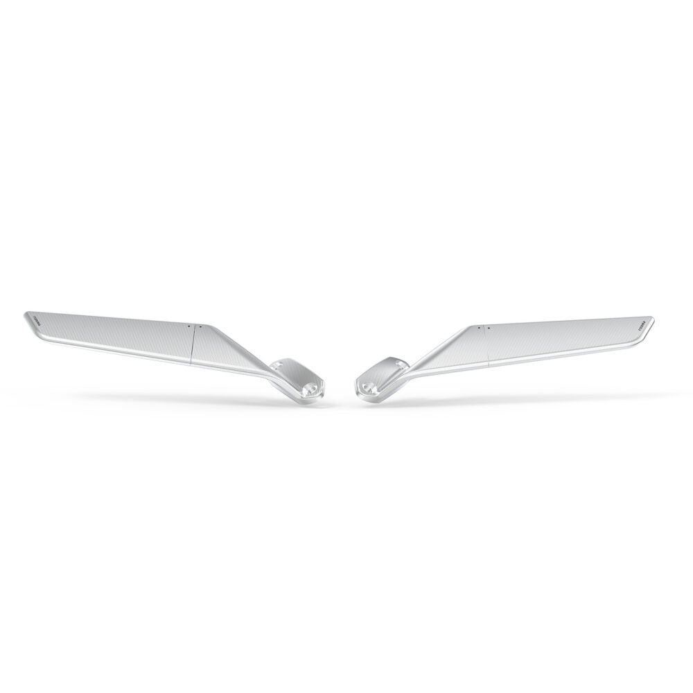 Rizoma Stealth - Silver / Left / Right