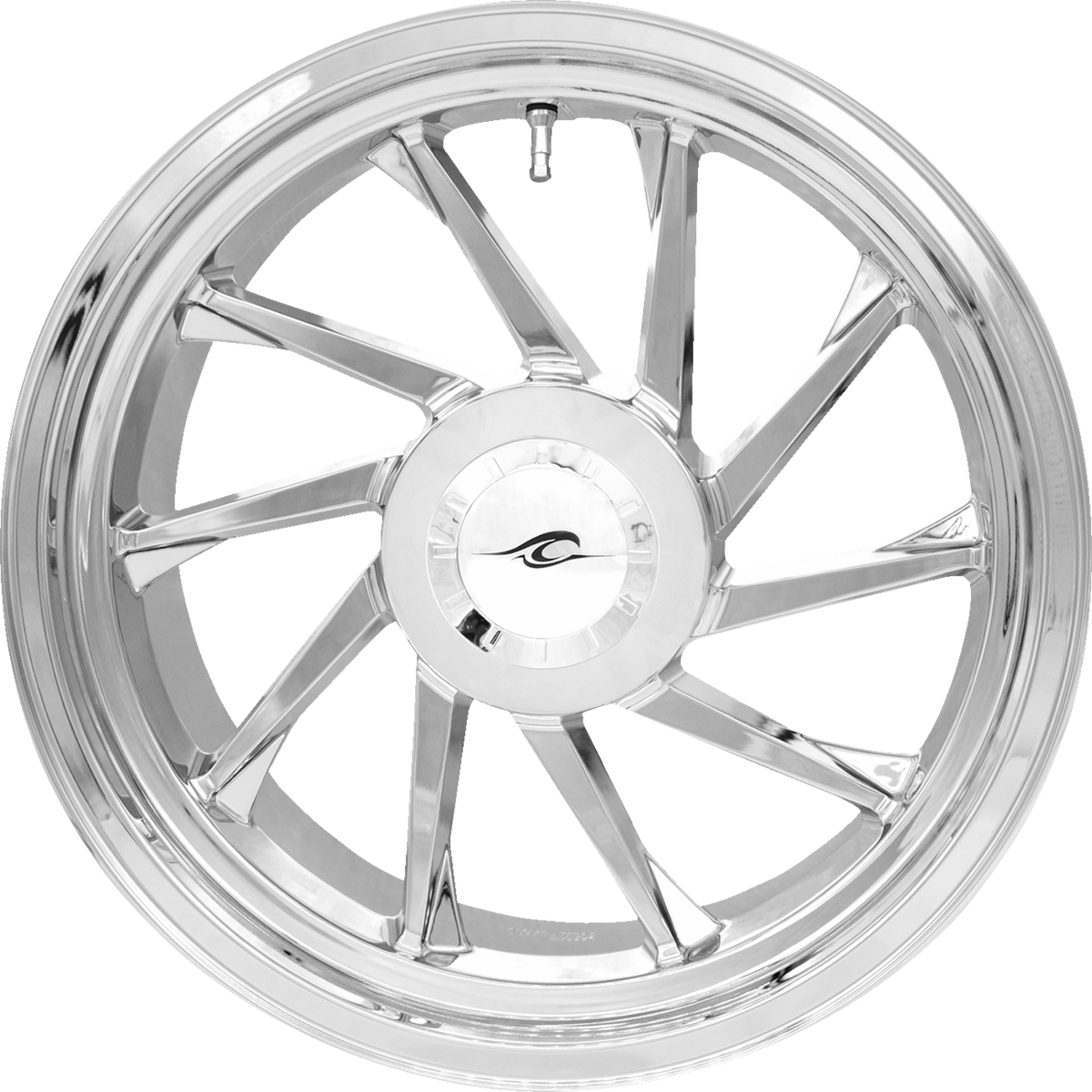 Coastal Moto Wheel - Hurricane 3D - Rear Right - Chrome - 18" - Trike