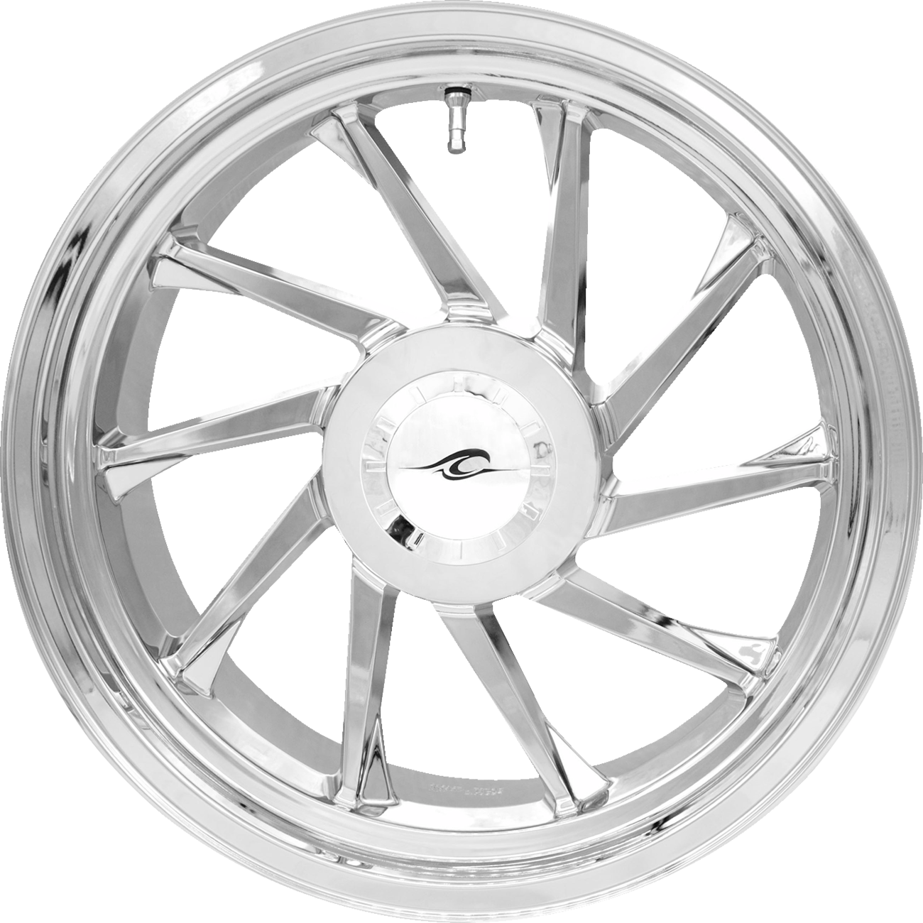 Coastal Moto Wheel - Hurricane 3D - Rear Right - Chrome - 18" - Trike