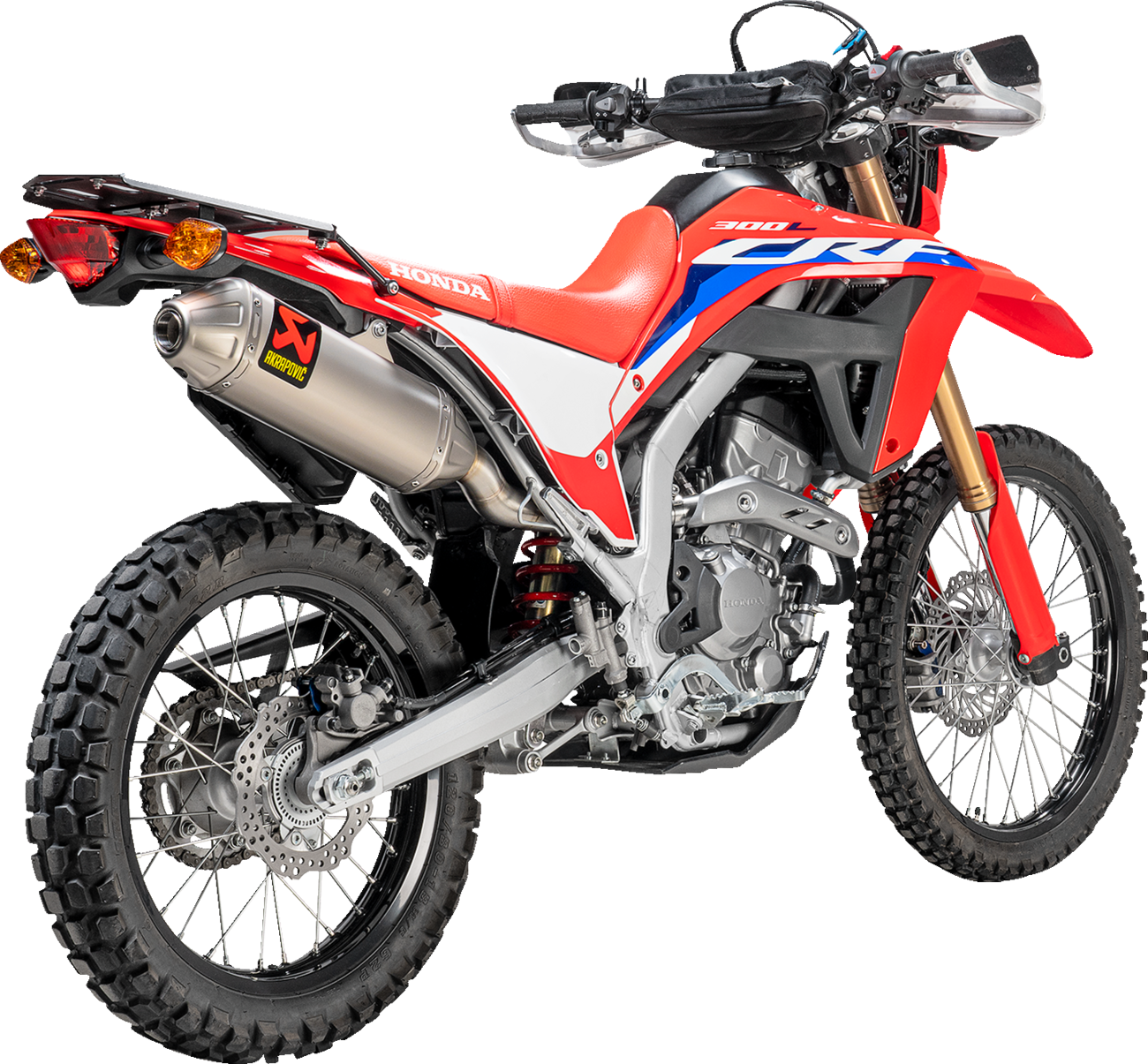 Akrapovic Slip-On Line Muffler - Titanium - Honda CRF300L
