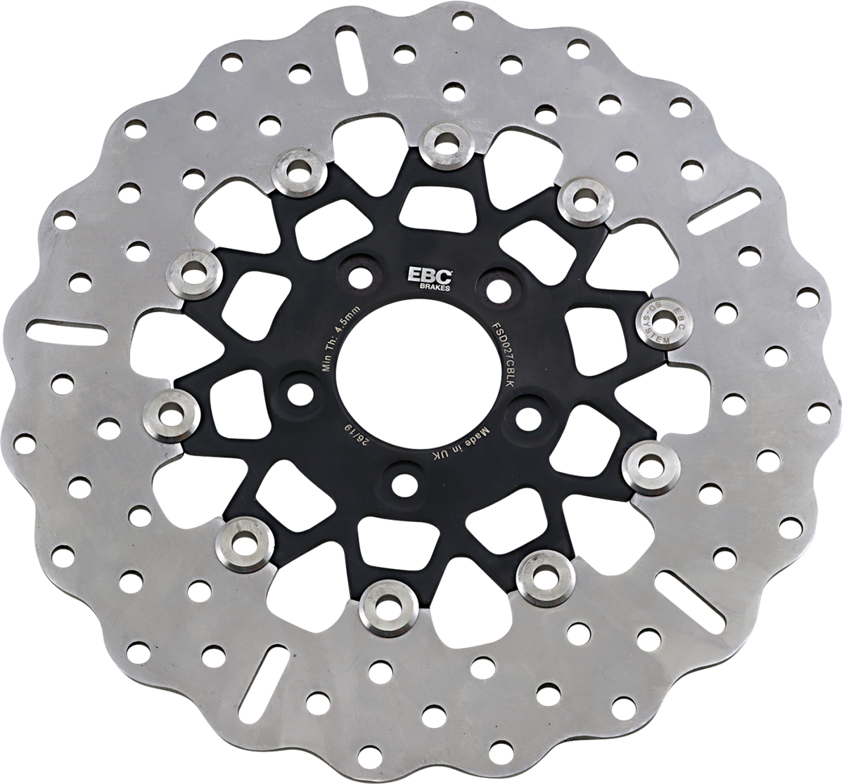 EBC Brakes Brake Rotor - Black Carrier