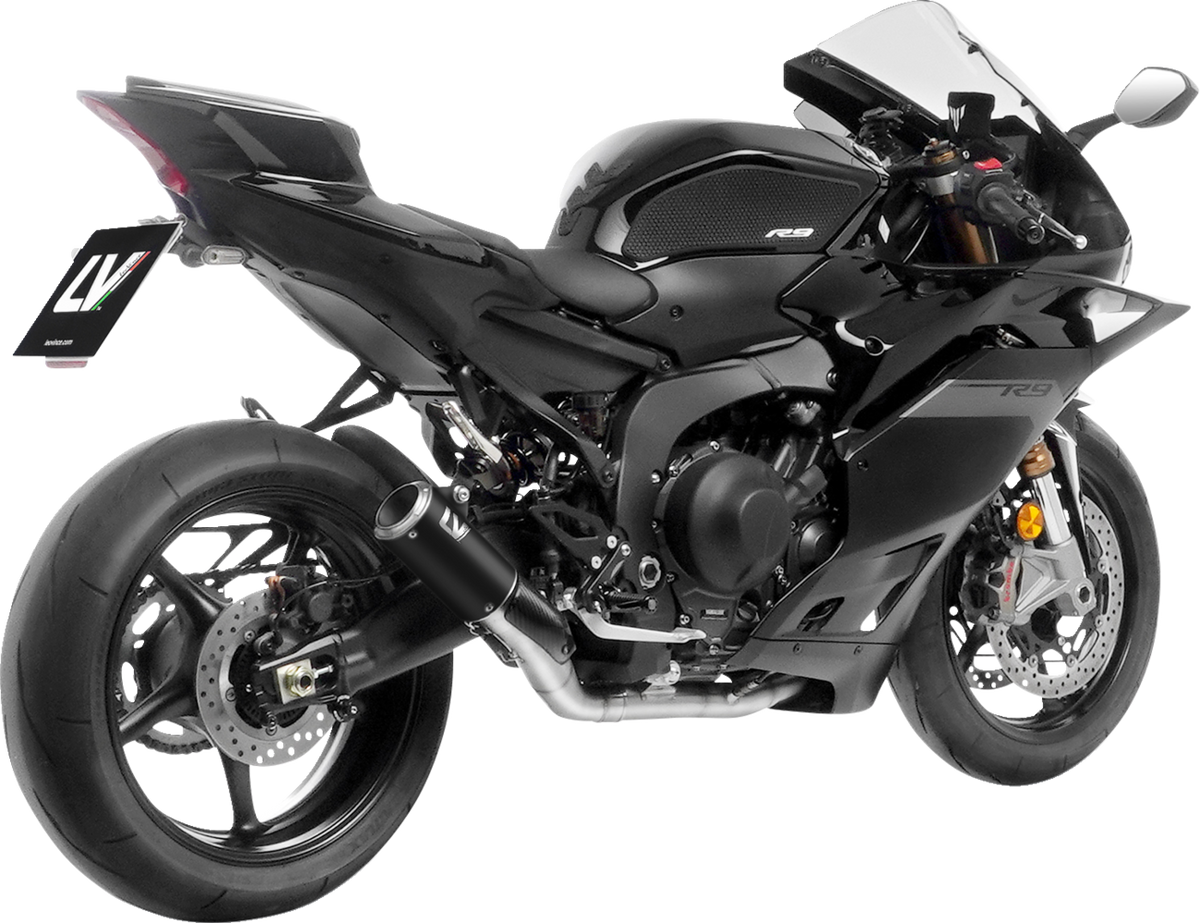 LeoVince 3-Into-1 LV Corsa Exhaust System - Black - YZF-R9