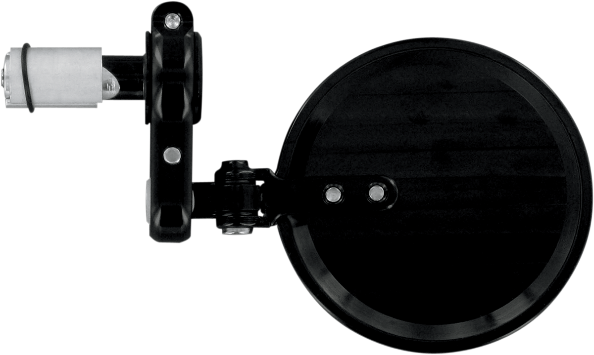 PSR Mirror - Franco/Folded-In - Side View/Bar-End - Round - Black