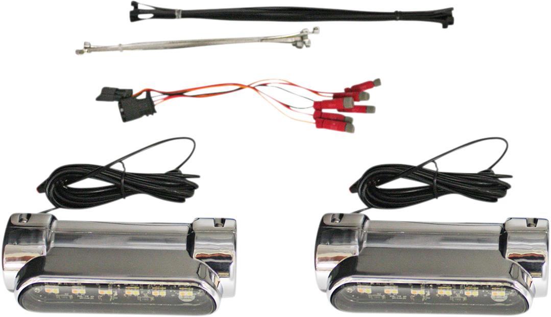 Custom Dynamics Dynamic Amber/White Engine Guard LEDS/Universal