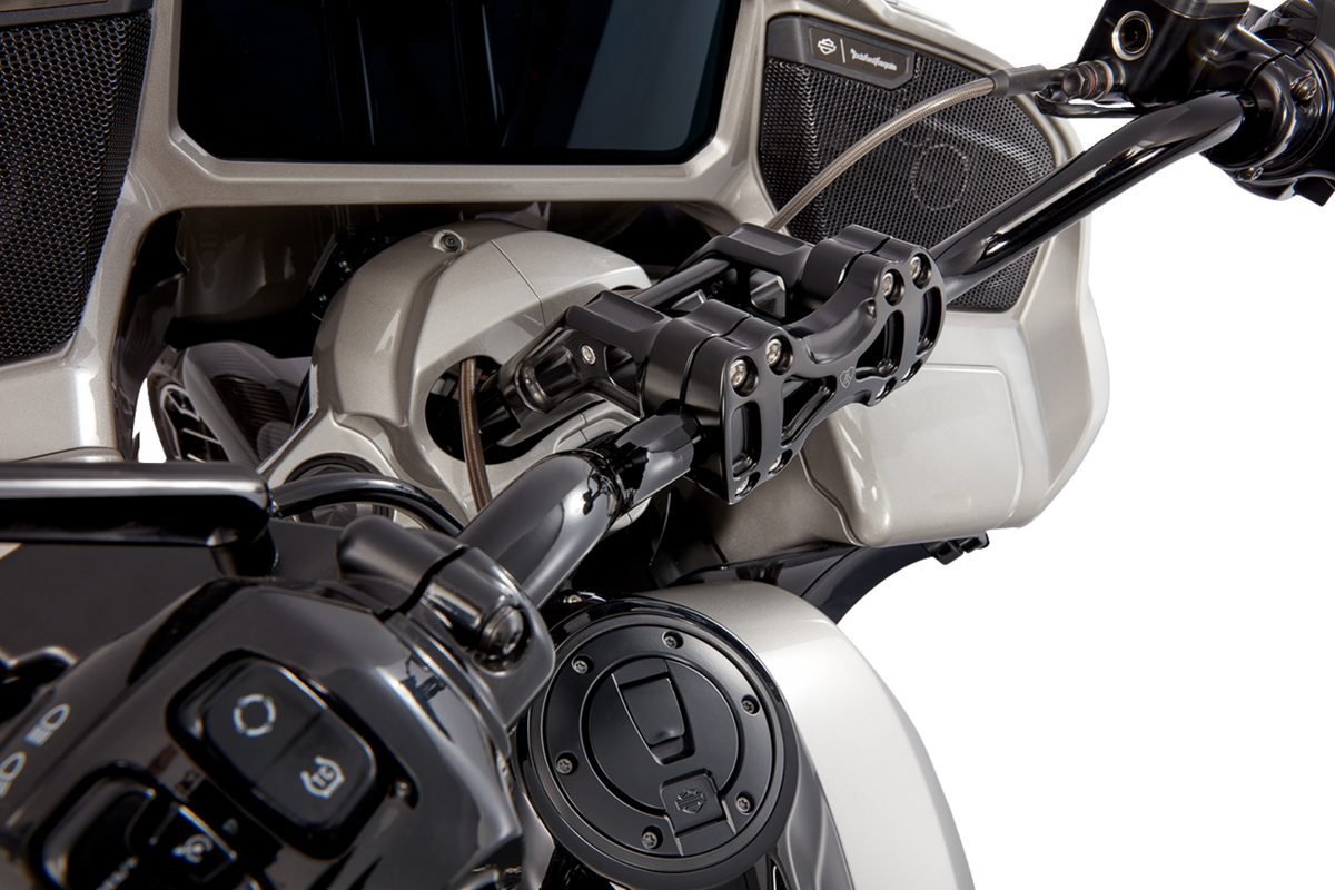 Arlen NESS Method Kickback Handlebar Riser - 10" - Black