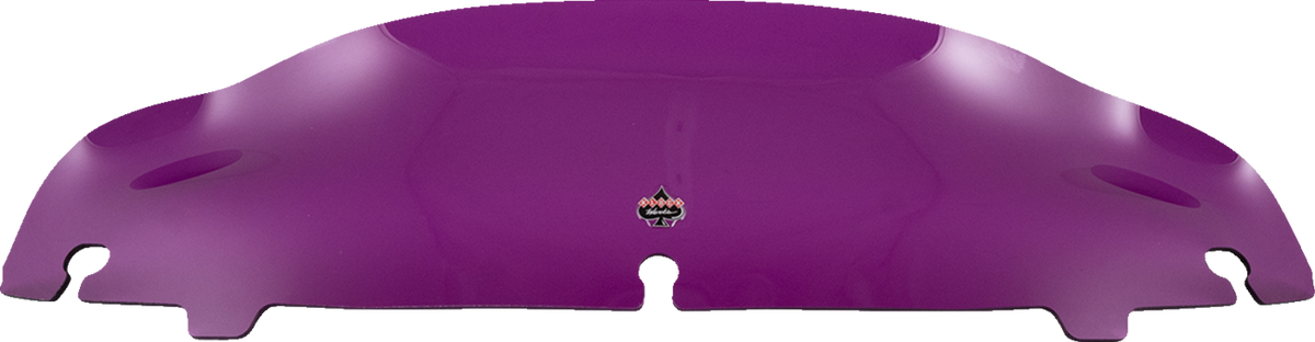 Klock Werks Kolor Flare® Windshield - 4" - Purple - '14-'25 FLH/FLHT/FLHX