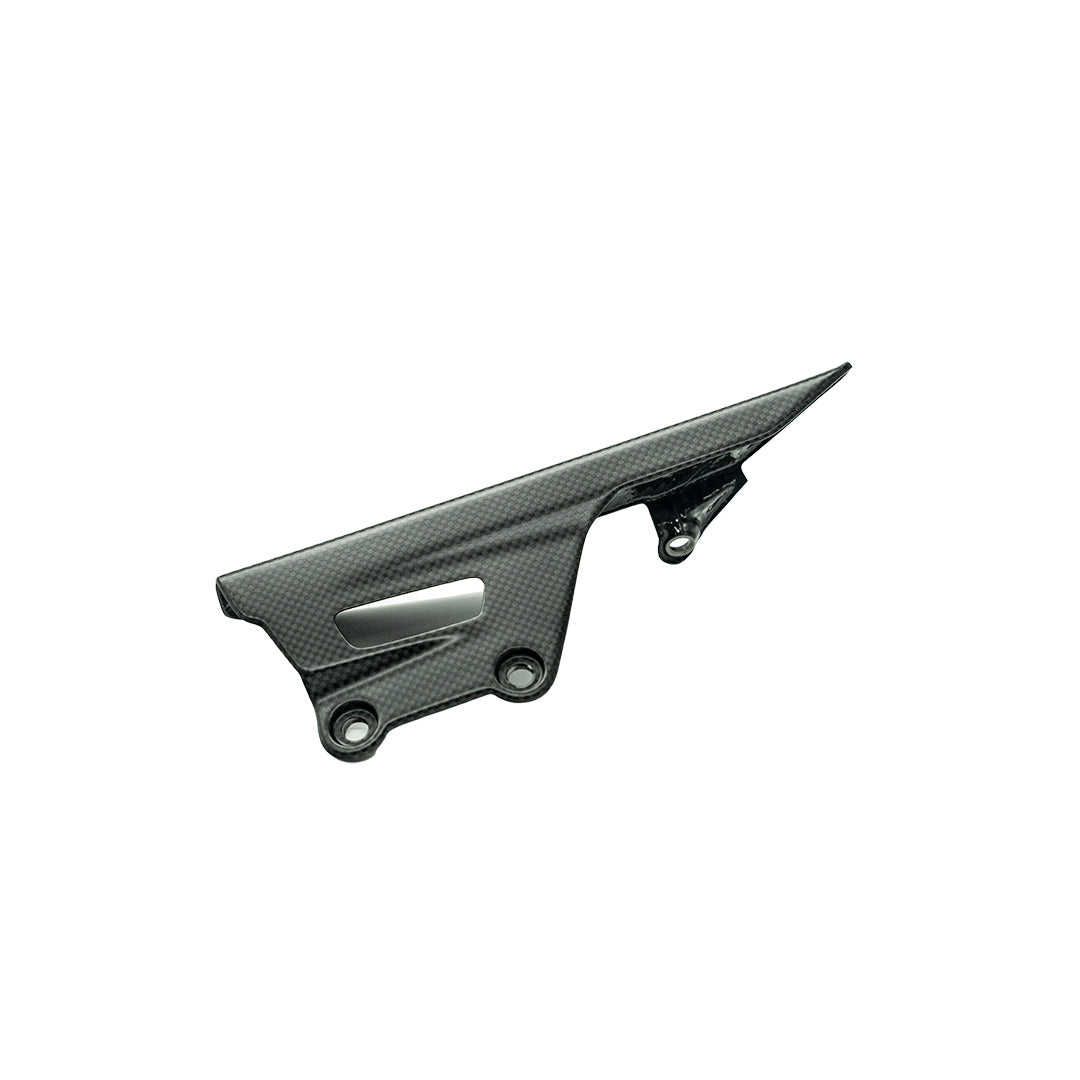Ilmberger Carbon Fiber Satin Central Chain Guard for Ducati Diavel V4